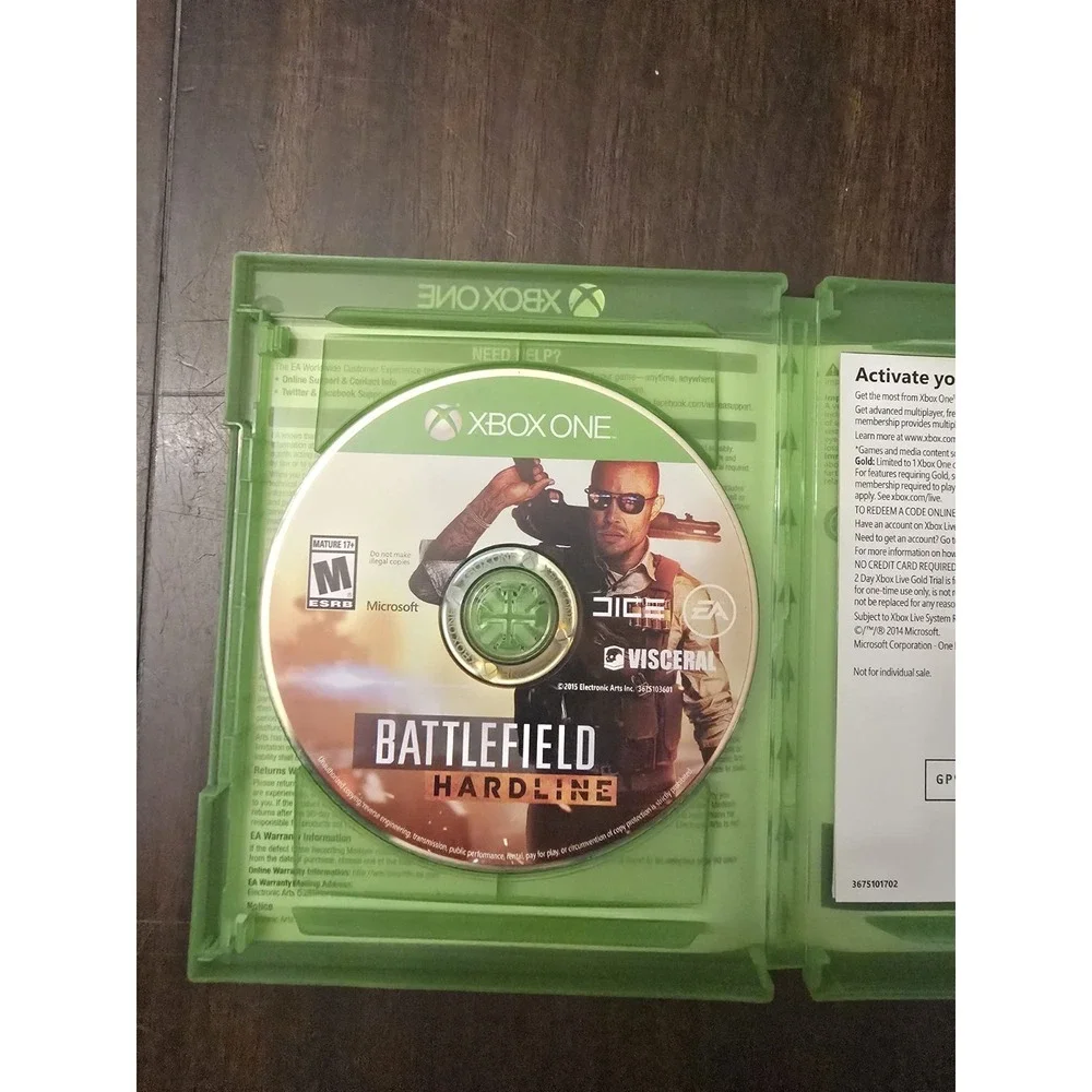 Battlefield: Hardline‎ - Microsoft Xbox One - TESTED